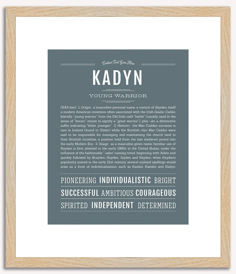 Kadyn | Name Art Print