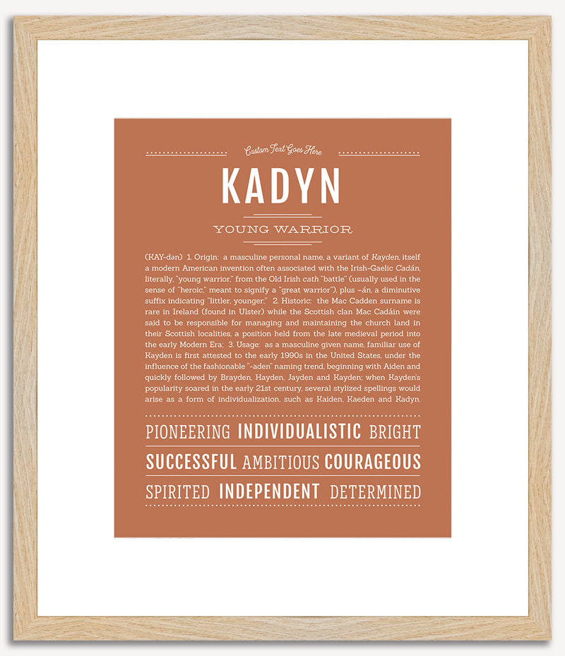 Kadyn | Name Art Print