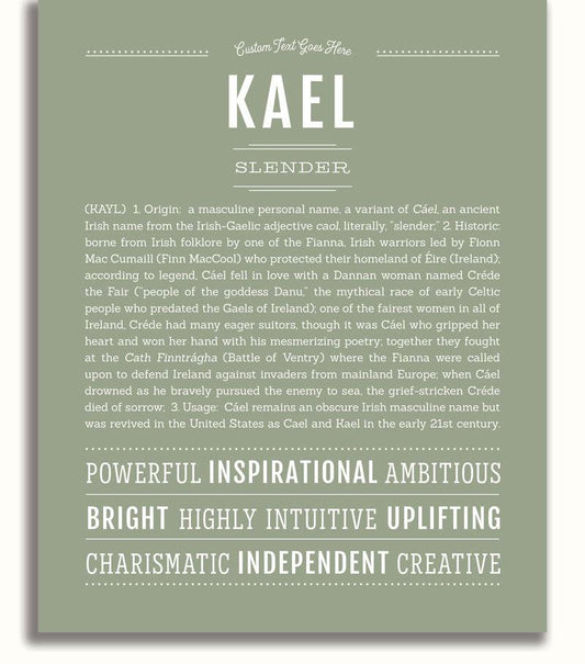 Frame Options | Sage | No Frame