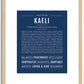 Kaeli | Name Art Print