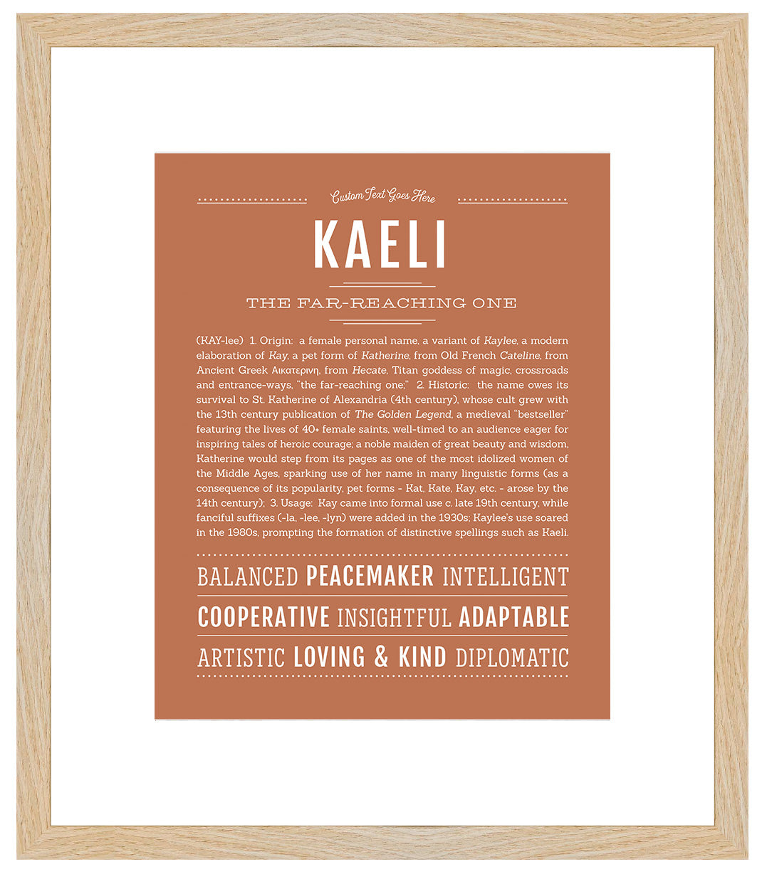 Kaeli | Name Art Print