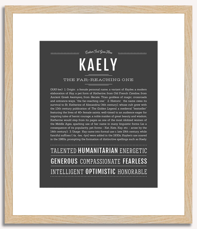 Kaely | Name Art Print