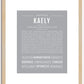 Kaely | Name Art Print