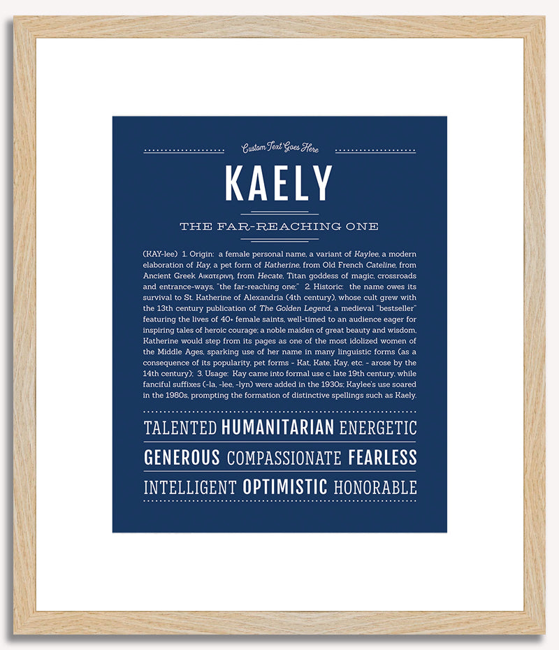 Kaely | Name Art Print