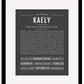 Frame Options | Charcoal Gray | Black Frame, Matted