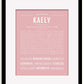 Frame Options | Dusty Rose | Black Frame, Matted