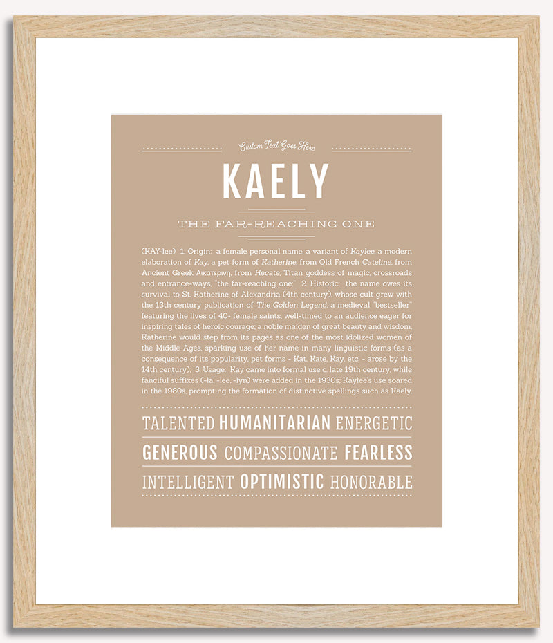 Kaely | Name Art Print