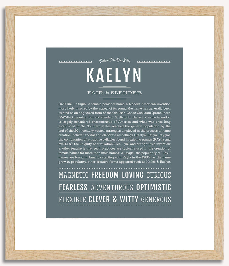 Kaelyn | Name Art Print