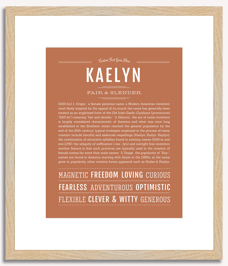 Kaelyn | Name Art Print