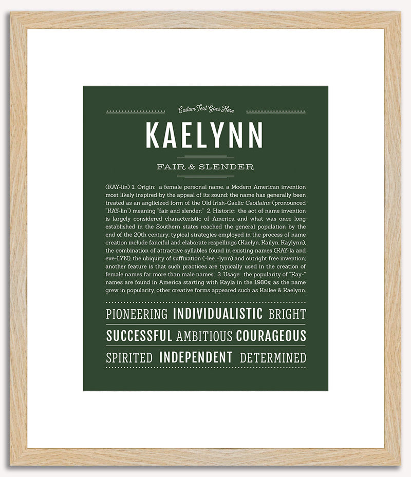 Kaelynn | Name Art Print