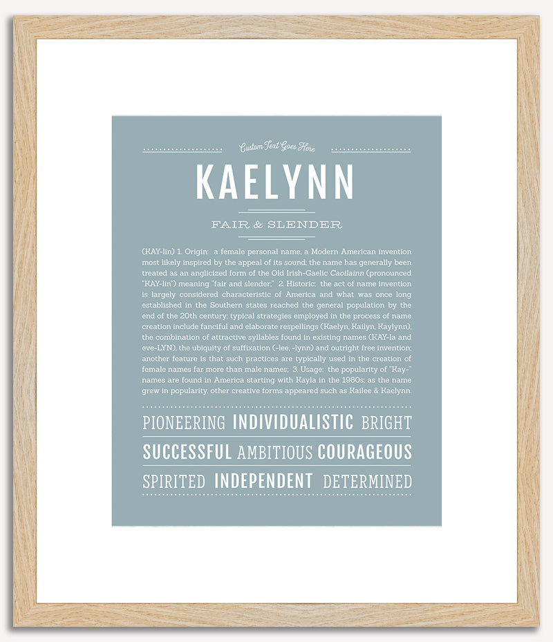 Kaelynn | Name Art Print