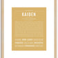 Kaiden | Name Art Print