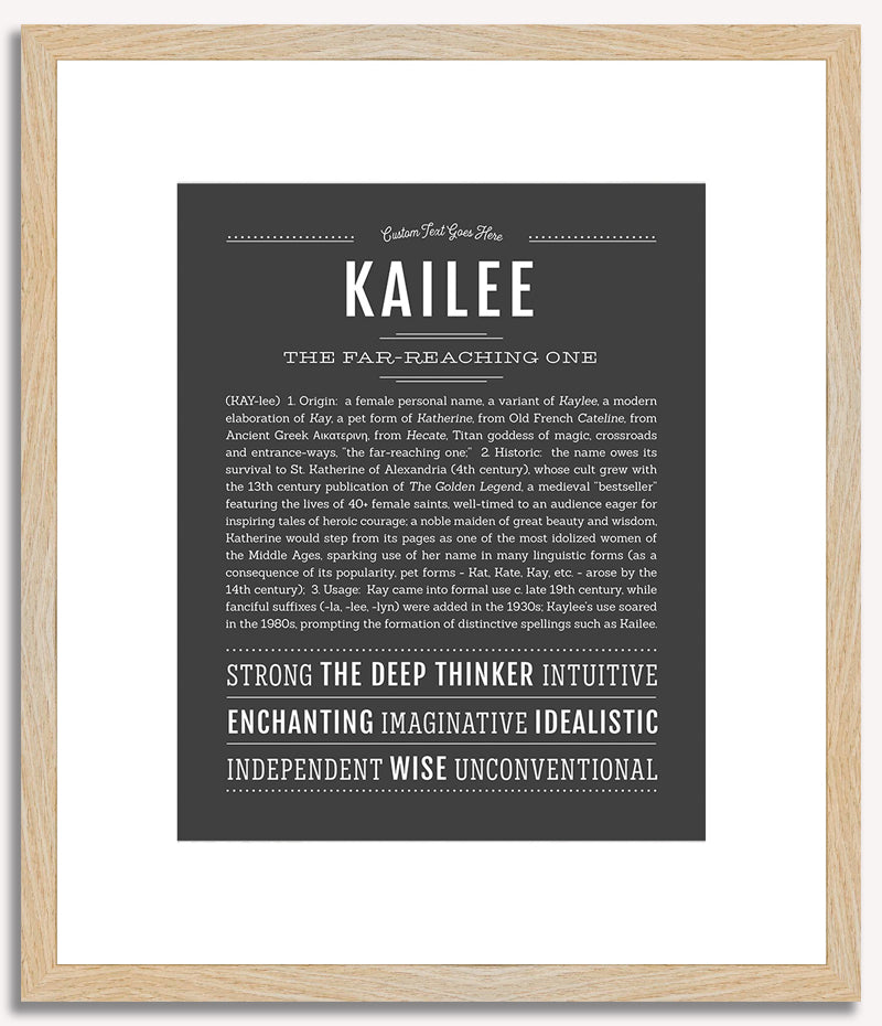 Kailee | Name Art Print