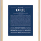 Kailee | Name Art Print