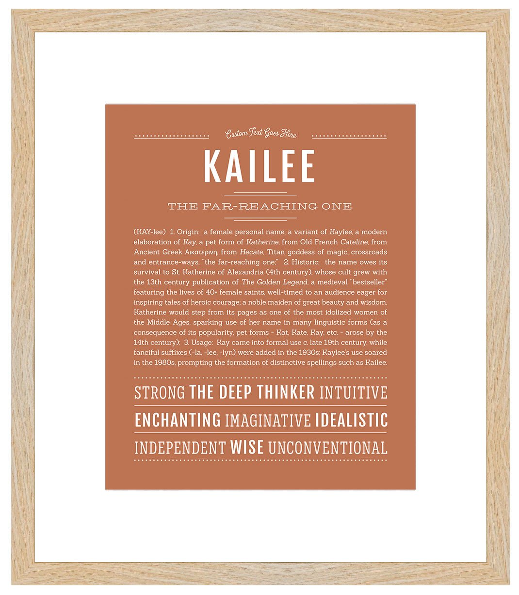 Kailee | Name Art Print