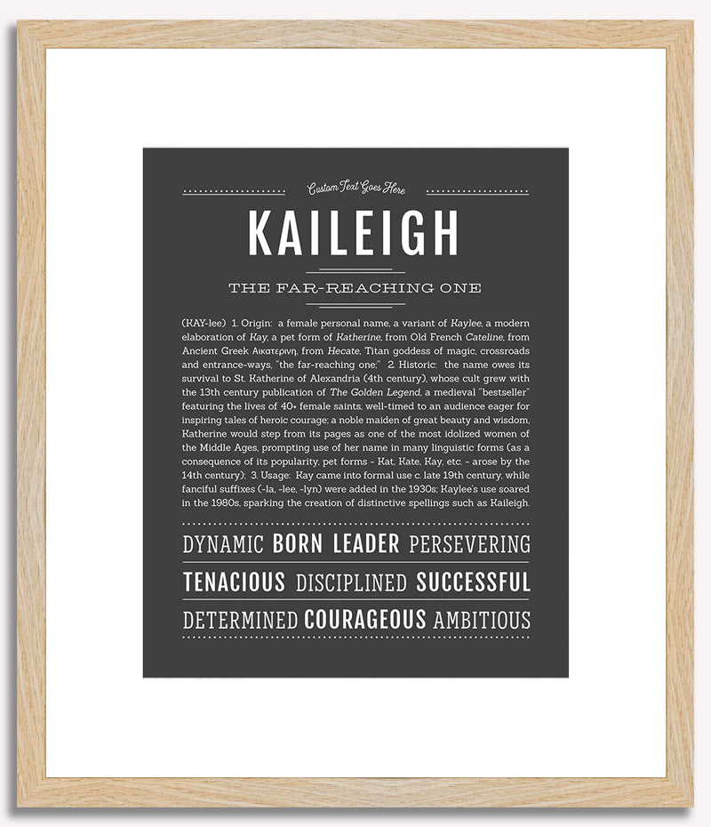 Kaileigh | Name Art Print