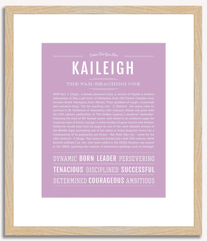 Kaileigh | Name Art Print