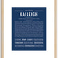 Kaileigh | Name Art Print