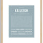 Kaileigh | Name Art Print