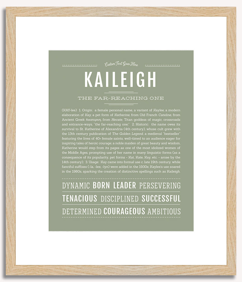 Kaileigh | Name Art Print