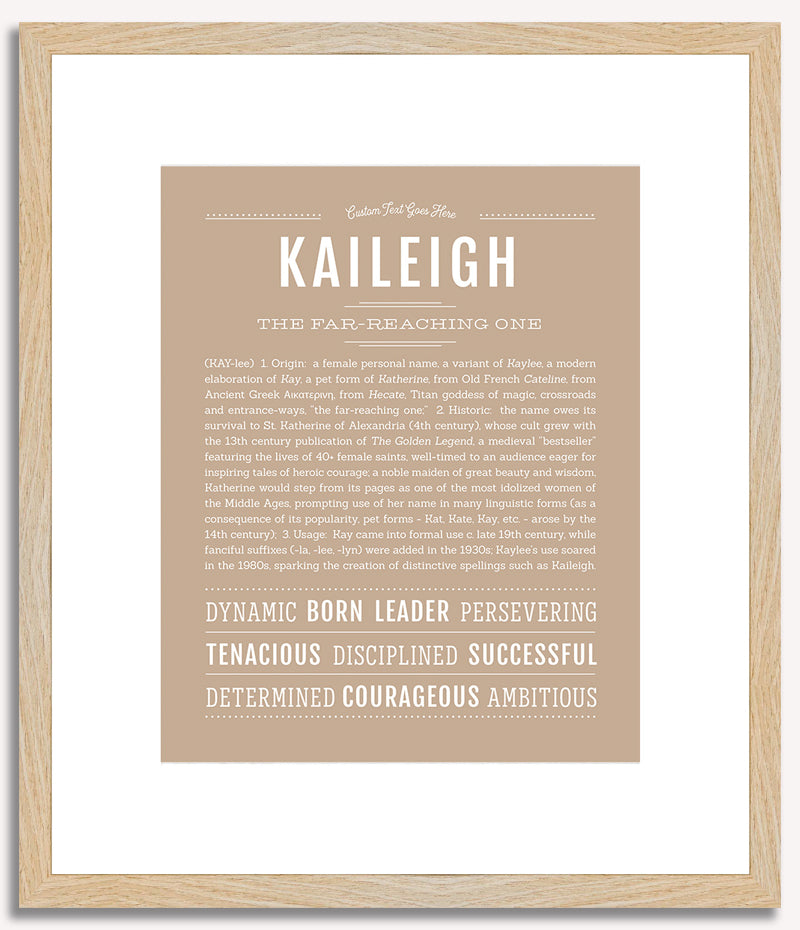 Kaileigh | Name Art Print