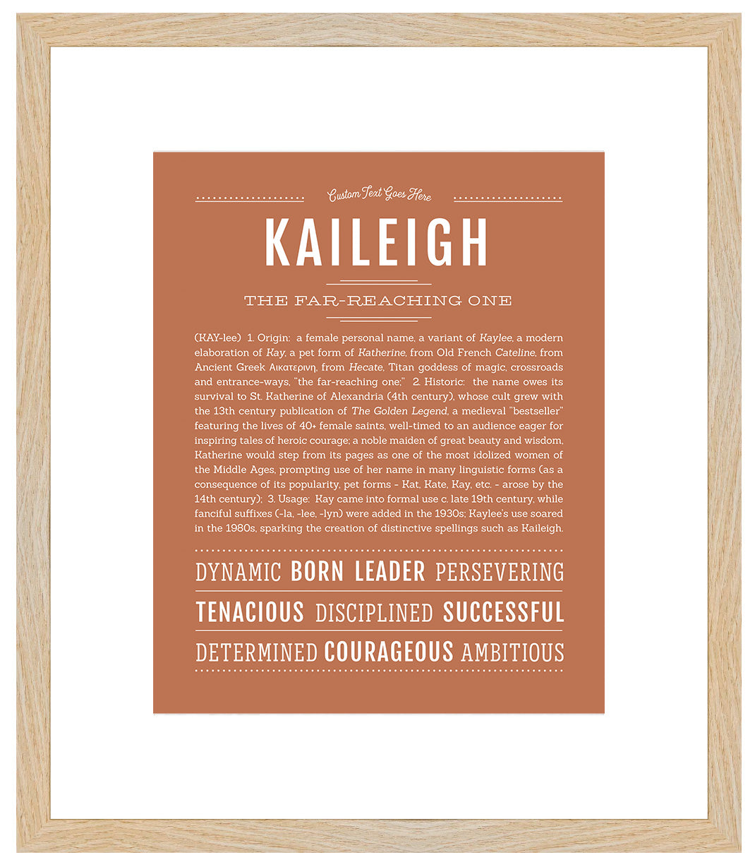 Kaileigh | Name Art Print