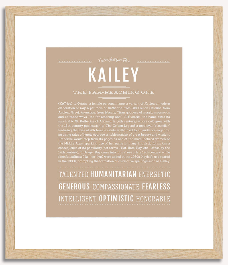 Kailey | Name Art Print