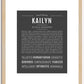 Kailyn | Name Art Print