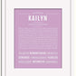 Frame Options | Lilac | White Frame, Matted