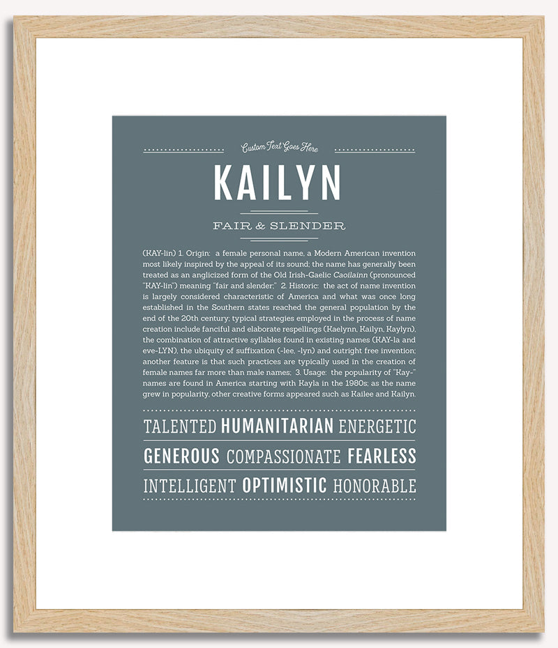 Kailyn | Name Art Print