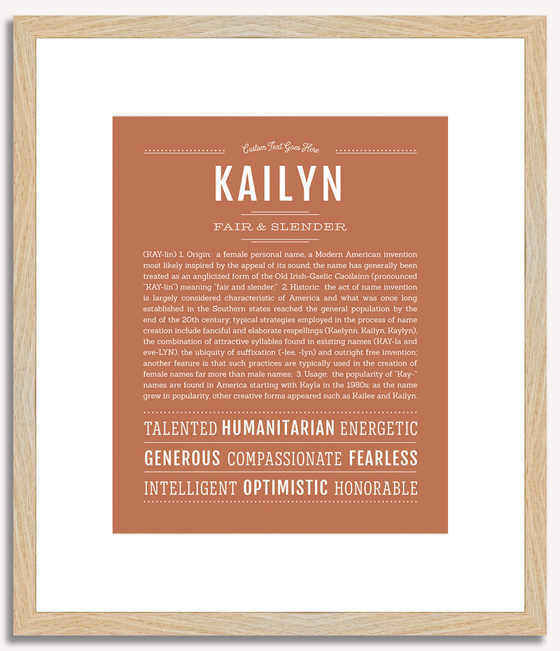 Kailyn | Name Art Print