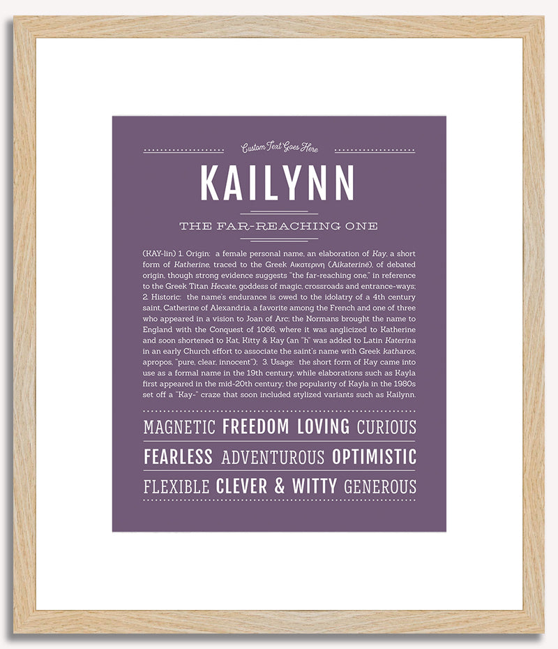 Kailynn | Name Art Print