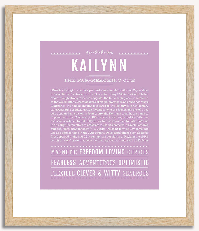 Kailynn | Name Art Print