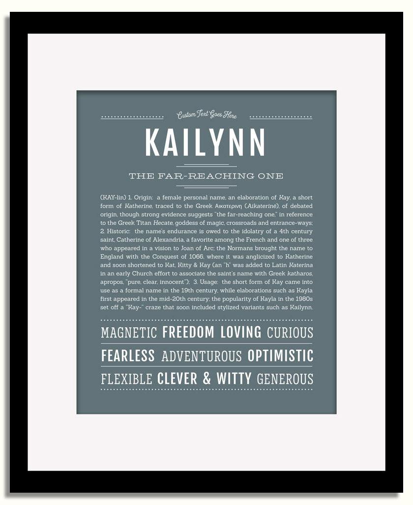 Frame Options | Night Rendezvous | Black Frame, Matted