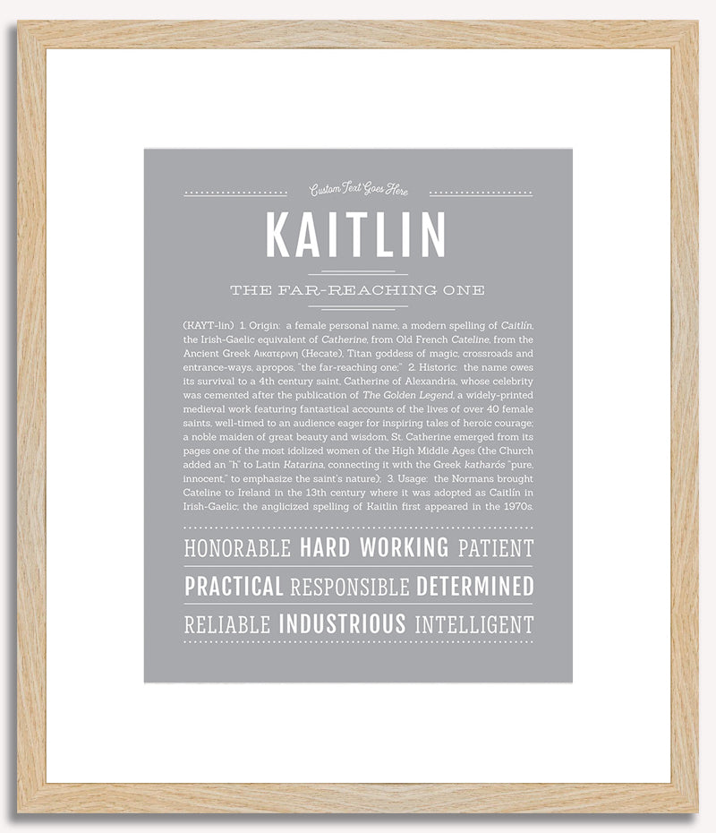 Kaitlin | Name Art Print