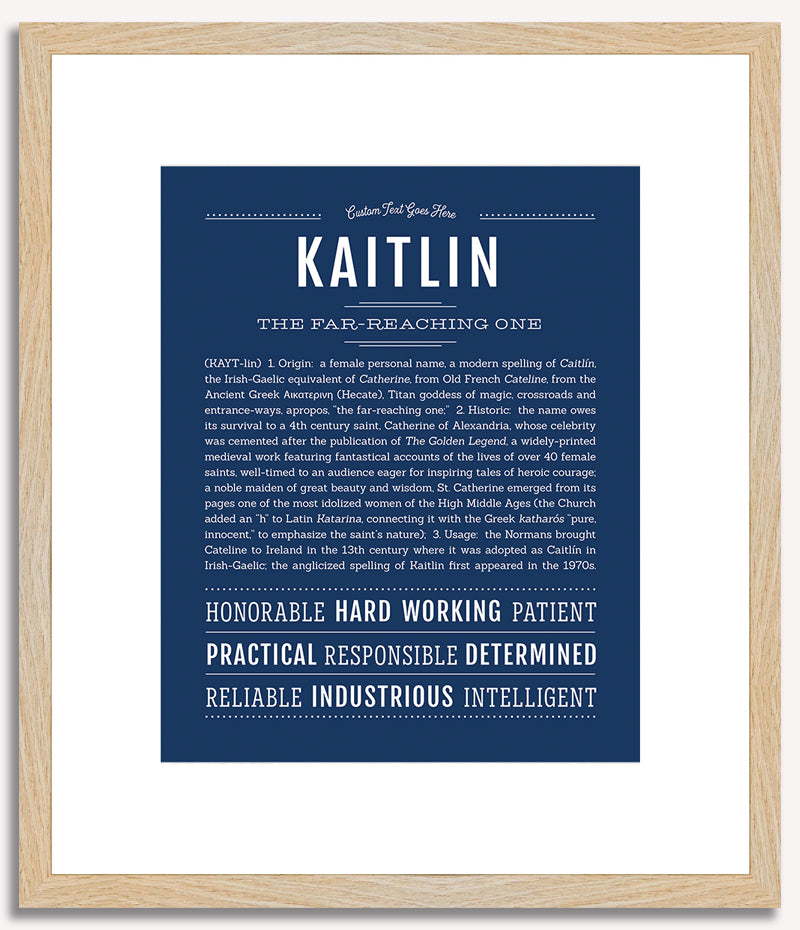 Kaitlin | Name Art Print