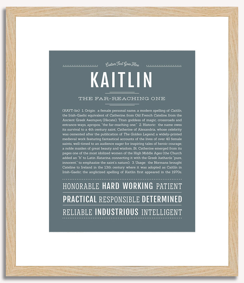 Kaitlin | Name Art Print