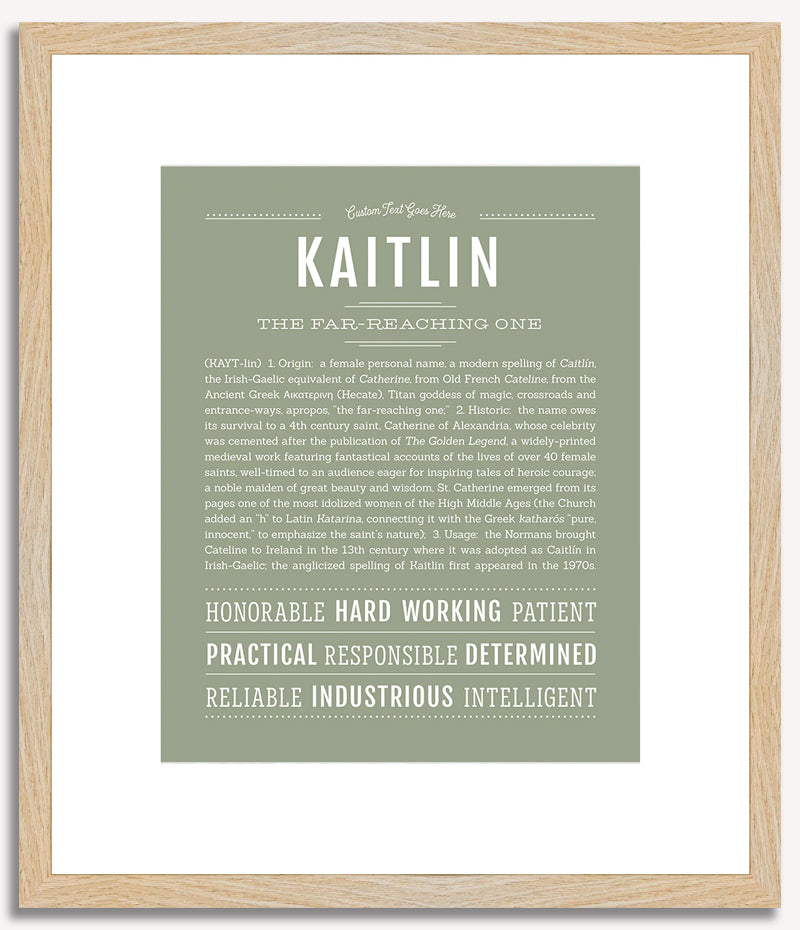 Kaitlin | Name Art Print