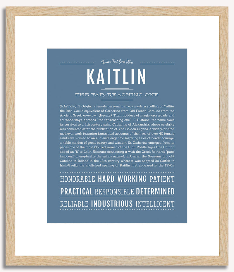 Kaitlin | Name Art Print