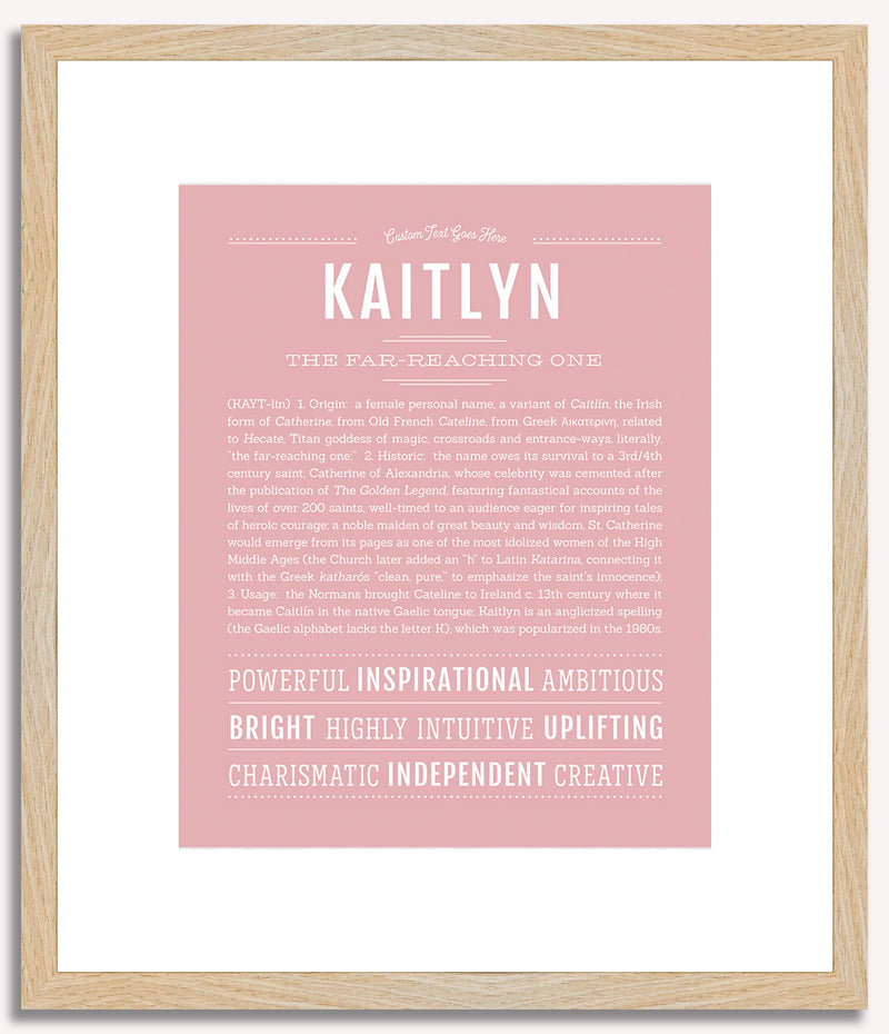 Kaitlyn | Name Art Print