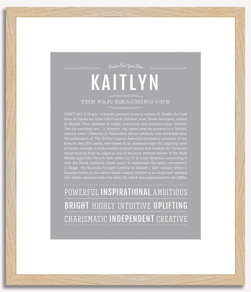 Kaitlyn | Name Art Print