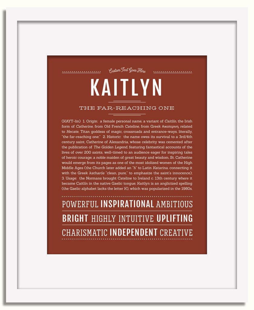 Item 2024 reserve for Kaitlyn