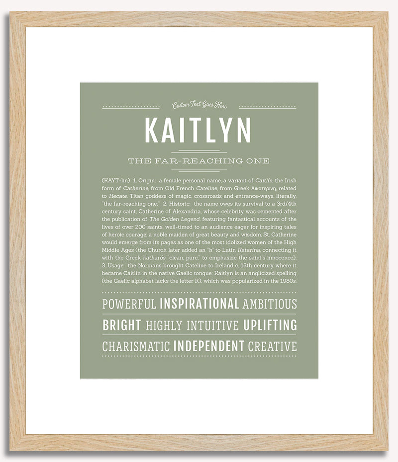 Kaitlyn | Name Art Print