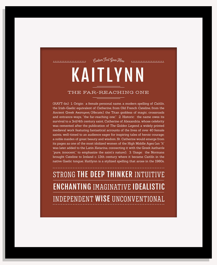 Kaitlynn | Name Art Print