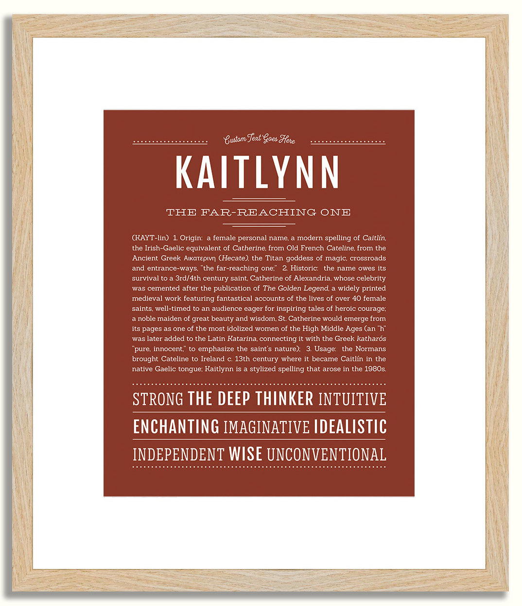 Kaitlynn | Name Art Print