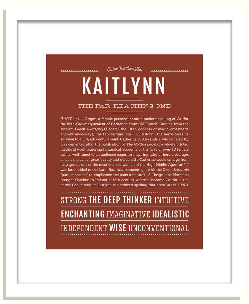 Kaitlynn | Name Art Print