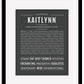Kaitlynn | Name Art Print