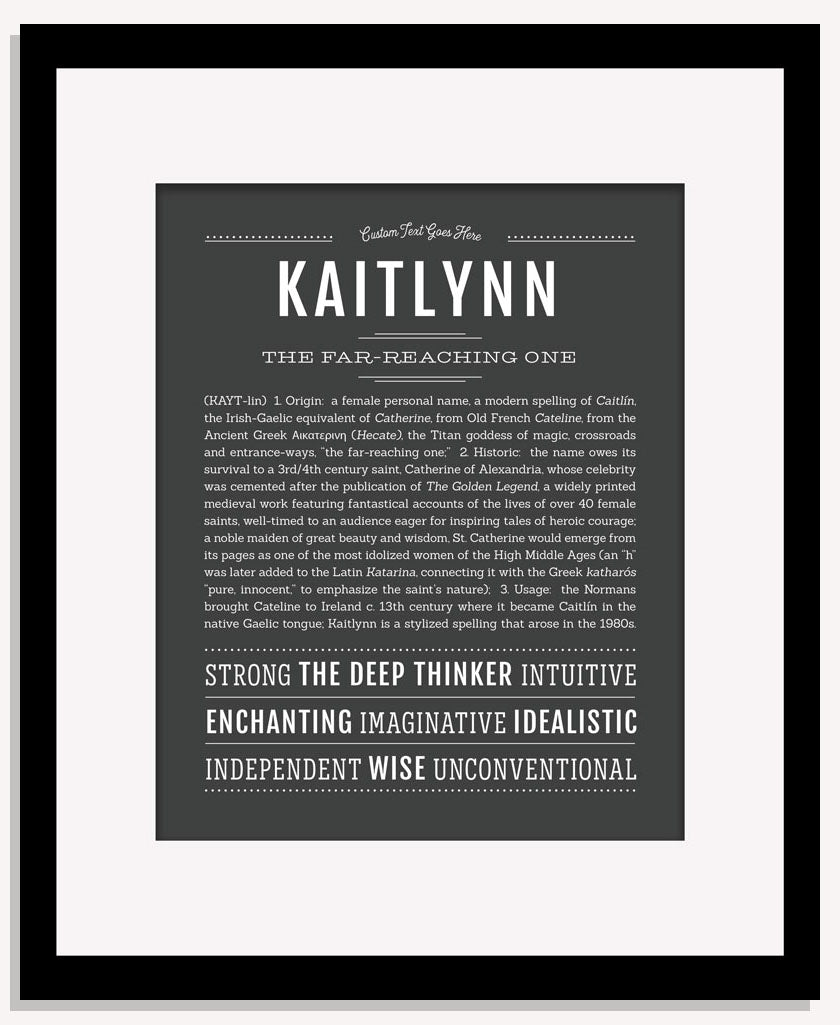 Kaitlynn | Name Art Print