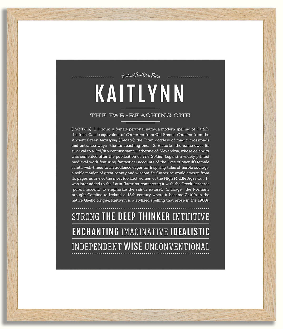 Kaitlynn | Name Art Print