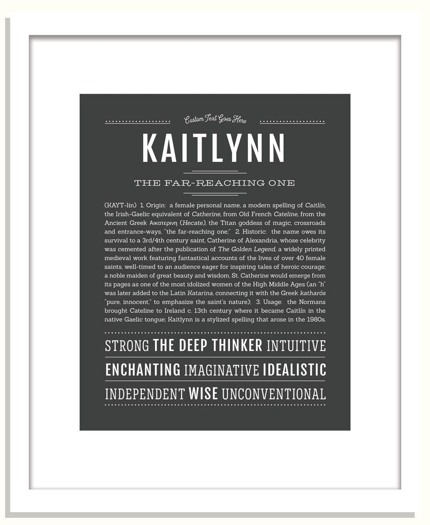 Kaitlynn | Name Art Print